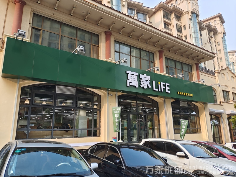 出租小平岛邻海街旺铺公建，可分租