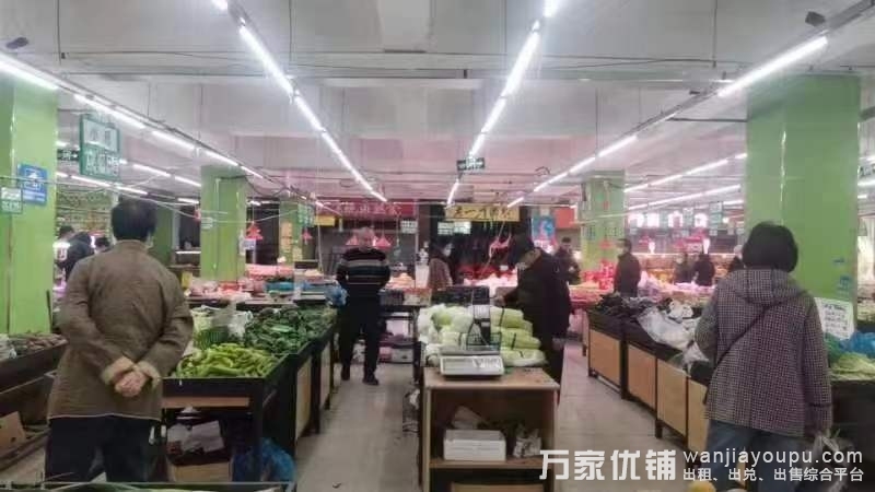 盈利旺铺大门脸生鲜超市招租面食和生活超市，海鲜，豆腐