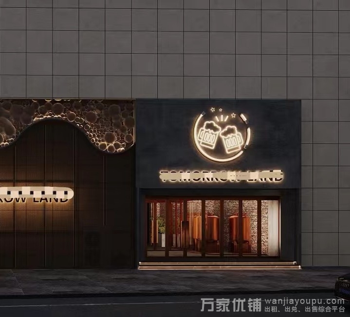 国泰.港汇中心1层800平酒吧/西餐厅空铺出租
