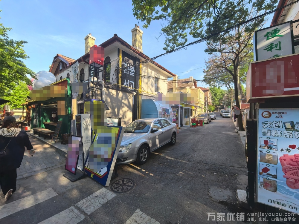 中山区南山临街独栋餐饮店转让，