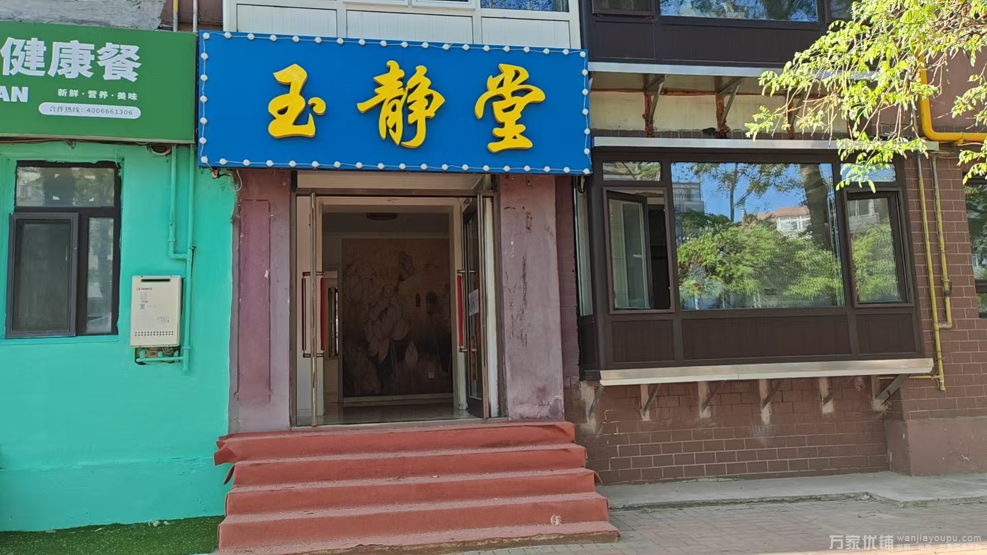民族大学附近黄海西路临街门头出租，租金便宜，位置好