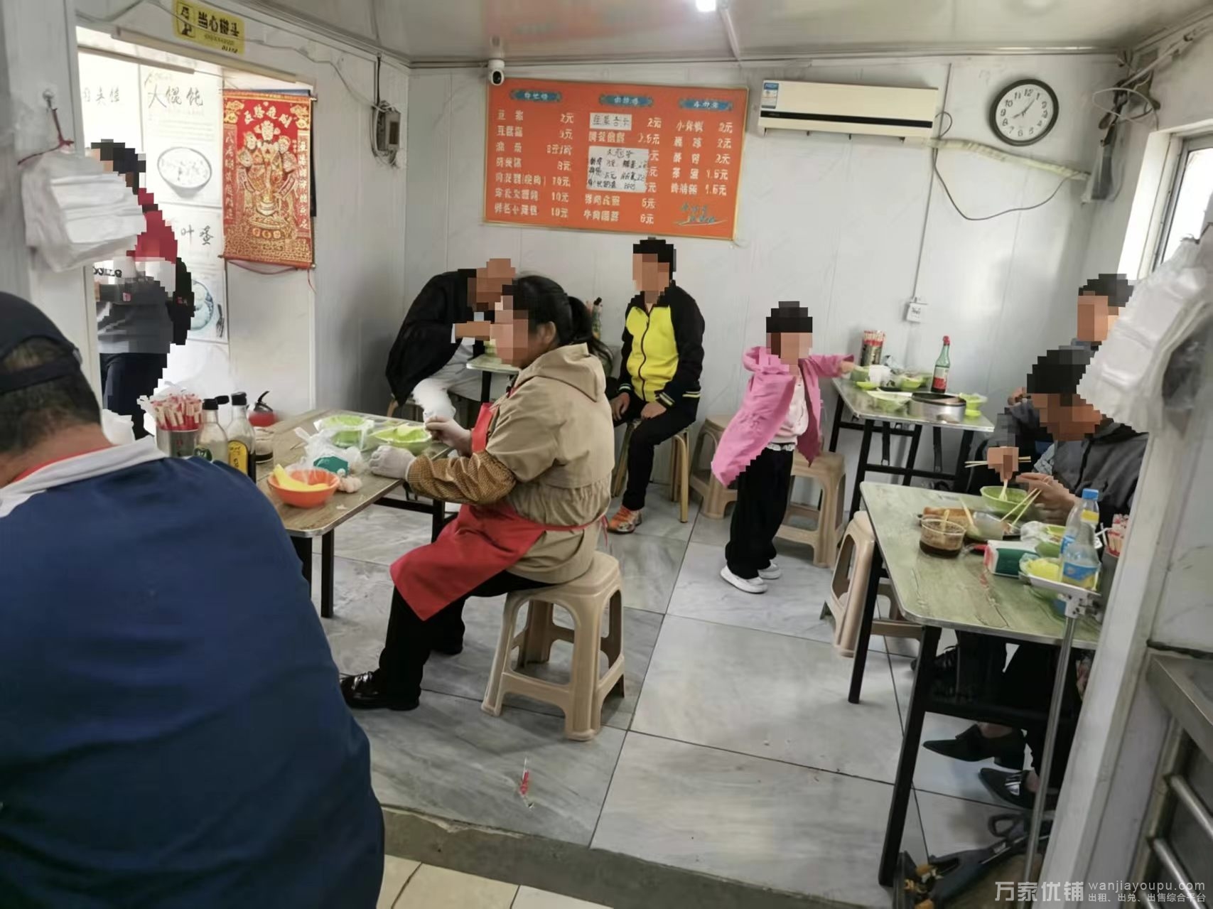 华丰农贸市场早餐店诚意出兑 位置好，客源稳定