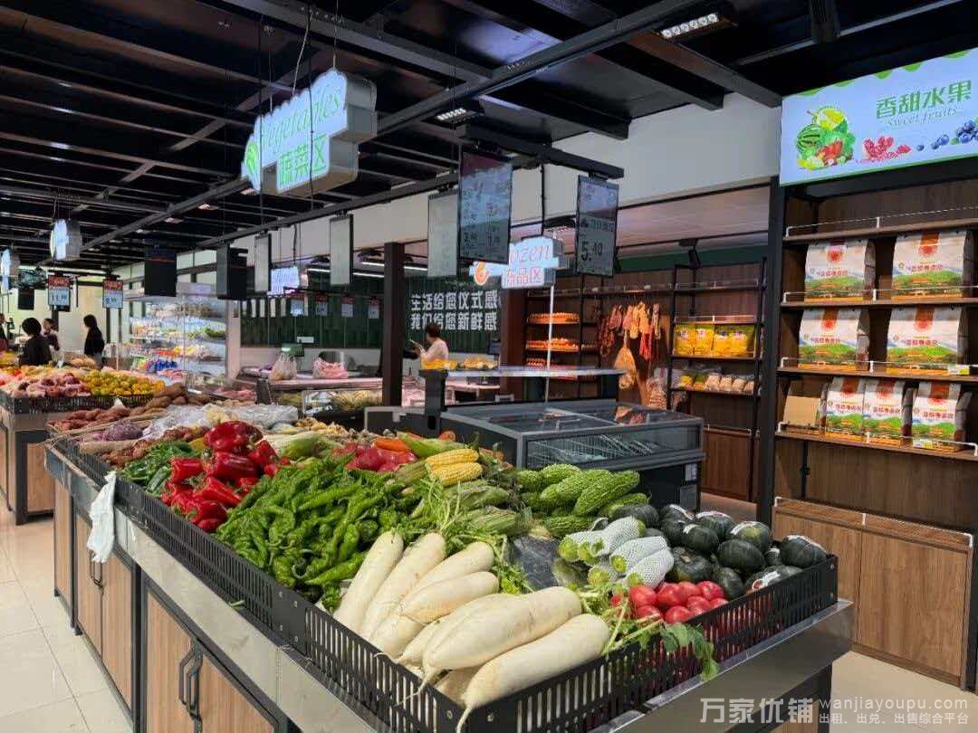 湾里中街营业中生鲜超市转让，房主直转